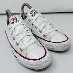 Converse Kids White Sneakers size 4